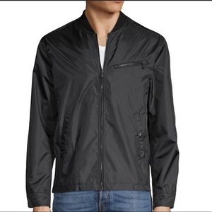 NWT John Varvatos Star USA Aviator Zip Up Windbreaker Jacket size Medium